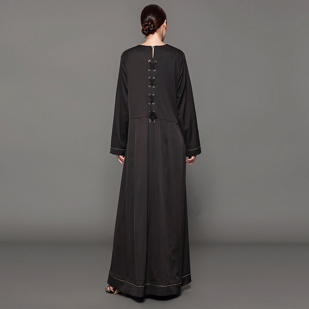 Women's Fashion Casual Solid Color Dresses - Image 5