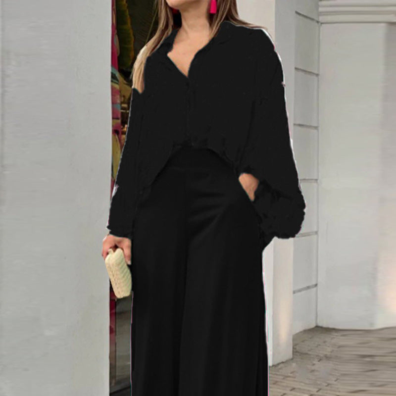 Fashionable Printed Wide-leg Pants - Image 8